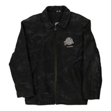 Orlando Planet Hollywood Leather Jacket - Large Black Leather