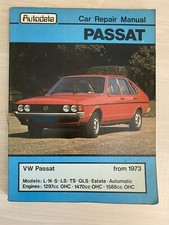 Autodata Car repair manual VW Passat From 1973 GLS TS Estate Automatic