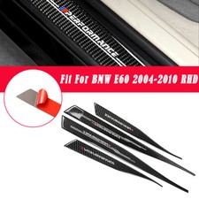 M Performance Car Door Sill Scuff Plate Protector Guard For BMW E60 2004-10 Auto