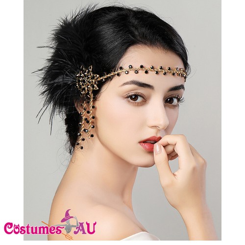 20s 1920s headband vintage - 20s,
