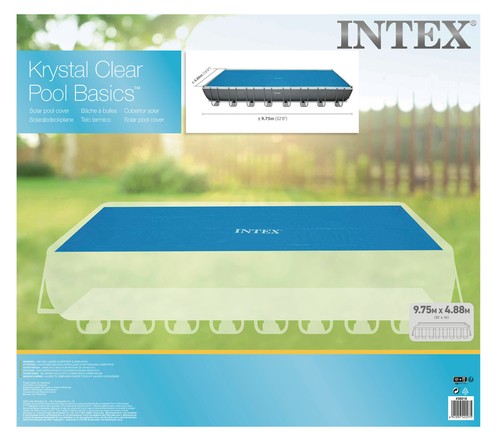 Intex 32ft 16ft solar cover - 32ft,