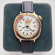 Vintage USSR Vostok Amphibia 2414A SU diver military 17 jewels Soviet–Afghan War