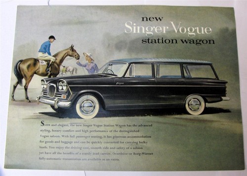 Singer vogue station - vogue,