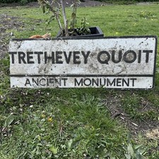 Antique Road Sign. Trevhevey