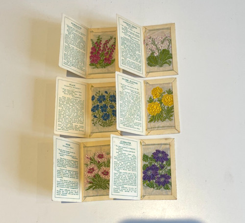 Six kensitas silk flowers - kensitas,