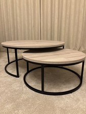 Next Bronx Grey Coffee Table Nest