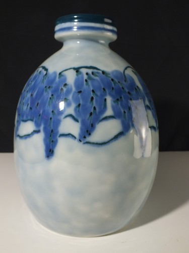 Vase ovoid neck - neck, cuffed