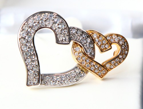 Vintage swarovski interlaced - vintage,