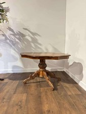 Reproduction Italian Walnut Inlaid Coffee Table
