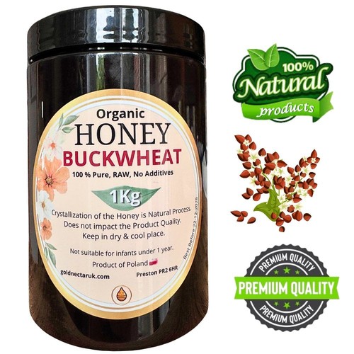 1kg buckwheat honey - honey, 100%