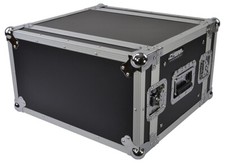 19" 6U Rack Flight Case 350mm Deep with Strong Ply Construction & Removable Lids