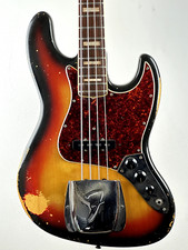 Fender 1967 60's Jazz bass all original vintage old USA sunburst finish Rosewood