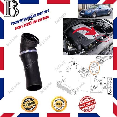 Turbo intercooler upper hose - intercooler,