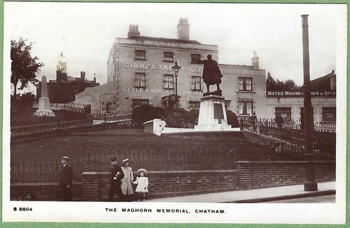 The waghorn memorial - memorial,, chatham