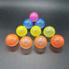 100pcs 65mm  PP Empty Round Toy Capsules For Ball Vending Machine FAST