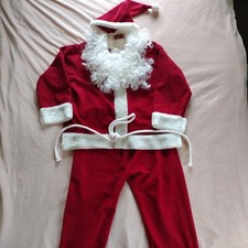 Fancy Dress Children's Plush Father Christmas/ Santa Claus Costume