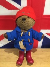 Paddington Bear Vintage Wellington Boots Loft Find Rare Collectible 50 cm