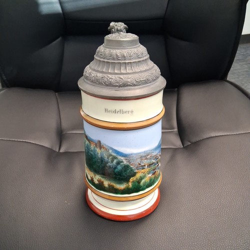 Vintage lithophane german - vintage, beer