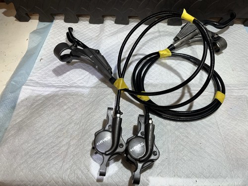 Vintage hydraulic brake - hydraulic, set