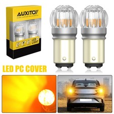 380 1157 Led Brake Light Bulbs Amber Bay15d P21/5w Car Stop Tail Light Bulbs 12V