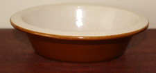 Small Simpsons Ovenstone Cookware  Oval Brown Glazed Individual Pie Dish