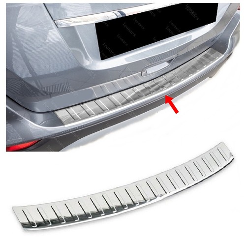 Chrome rear bumper protector - chrome,