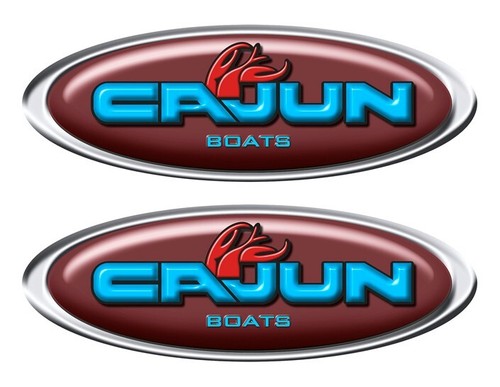 Two cajun boat oval - cajun,