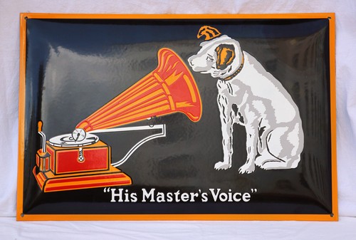 Decorative sign his master s - decorative,