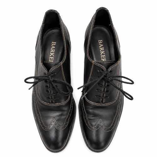 Barker handmade black leather - handmade,