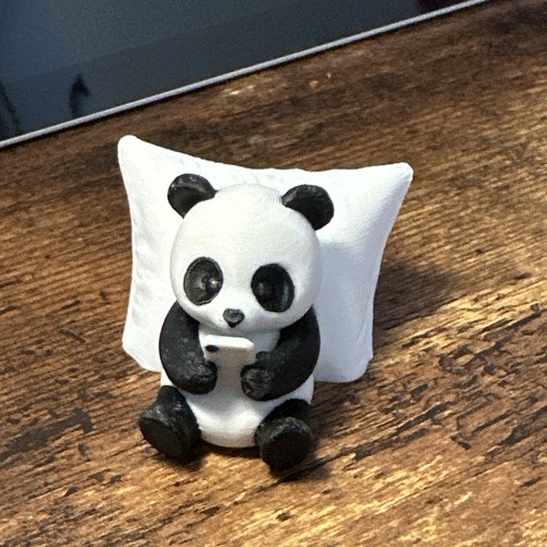 Plastic panda - plastic,