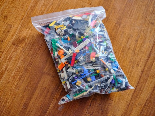Lego 2kg bag loose - bag,, mixed