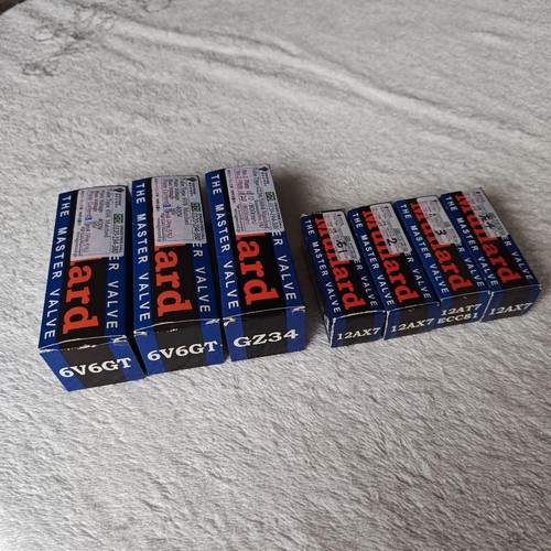 Mullard vacuum tube set pcs - mullard,