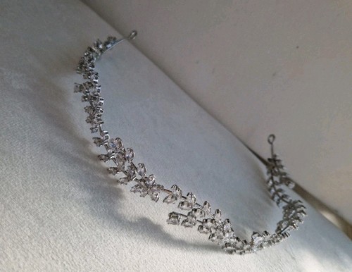 Silver crystal leaf vine - leaf,