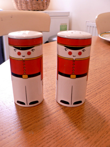 Pair vintage carlton ware - a,