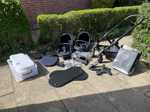 Twin pram bundle candy - i, peach