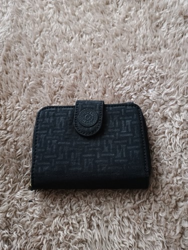 Kipling black pattern purse - kipling,