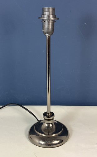 Metal pillar table lamp base - metal,
