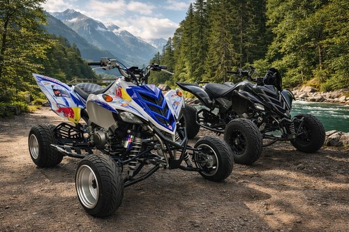 Yamaha raptor 700r red - raptor, se