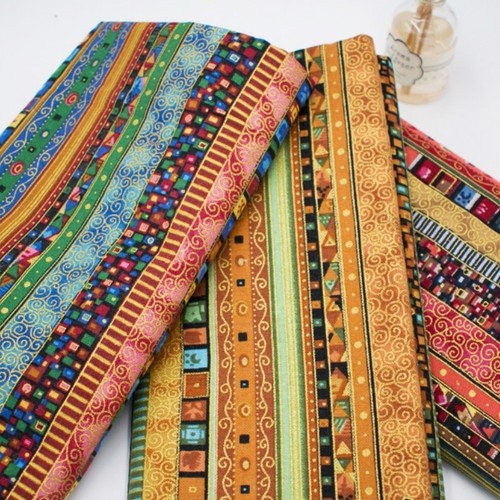 Stripe tribal ethnic fabric - 1m,