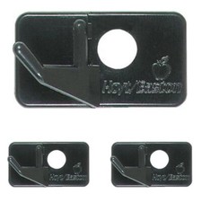 3pk Hoyt Hunter, Black Stick on Recurve Arrow Rests L/H