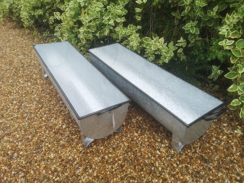 Trough vintage style grey - 2x,