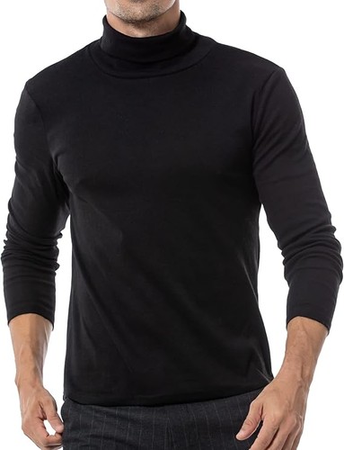 Men fitted turtleneck - men's,