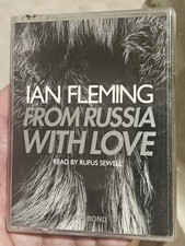 Audio Cassette Audio Book Ian Fleming From Russia With Love Read By Rufus Sewell