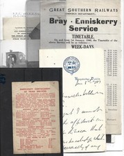 Ireland / Railway Memorabilia, Very Diverse And Interesting, Research (T50)