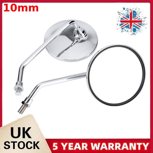 Motorcycle chrome round - 2x,