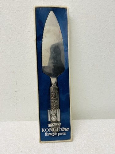 Konge tinn pewter cake pie - tinn, cake/pie