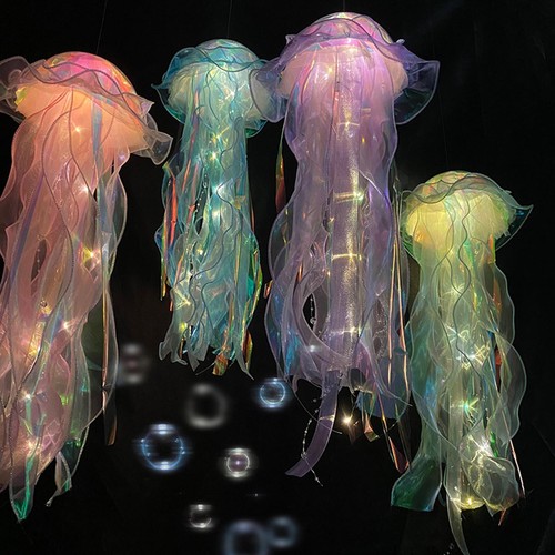 Hanging jellyfish lamp led - hanging,