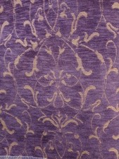 A 16 Inch cushion cover in Laura Ashley Allegra Aubergine Fabric
