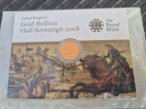 Royal mint gold bullion half - gold,