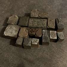 Antique old Printing Blocks